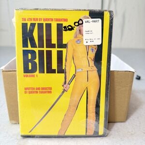 Miramax Kill Bill Vol 1 DVD Unisex OS Yellow New Sealed Tarantino Action Movie